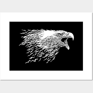 Eagle Scream Posters and Art